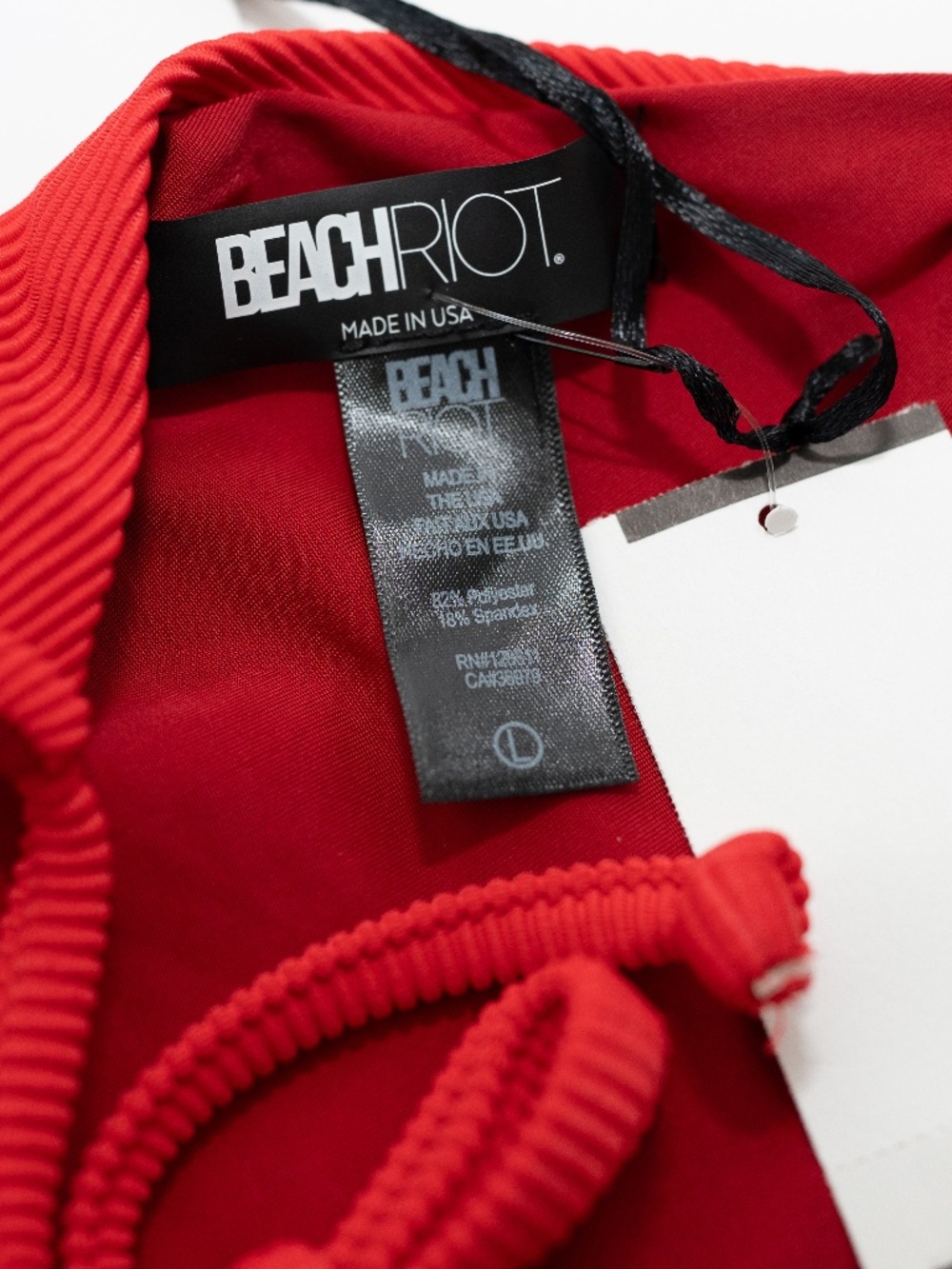 Beach Riot - Winona Soleil Ribbed Triangle Bikini Top - Picture 5 of 7